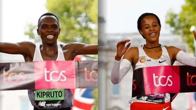 Amos Kipruto and Yalemzerf Yehualaw