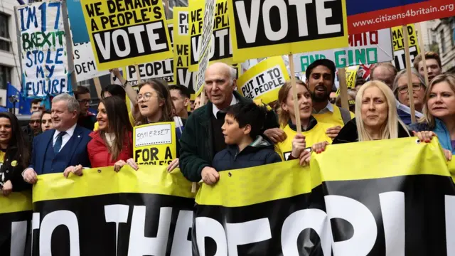 AB yanlısı bir gösteri