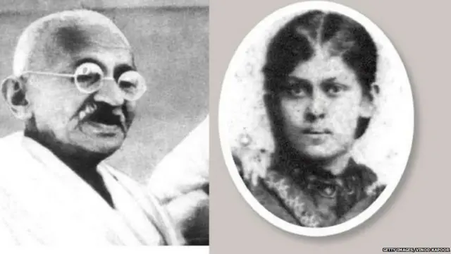 महात्मा गांधी आणि सरला चौधरी