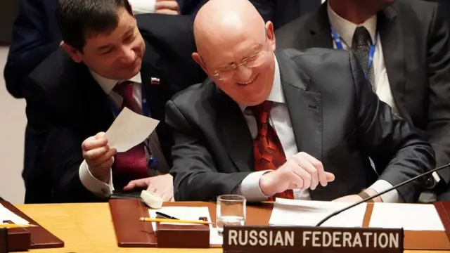 Vasily Nebenz, embajador ruso ante la ONU