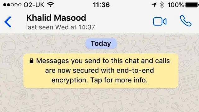 Халид Масуд перед нападением у Вестминстера в марте 2017 года переписывался в WhatsApp