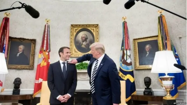 मैक्रों-ट्रंप