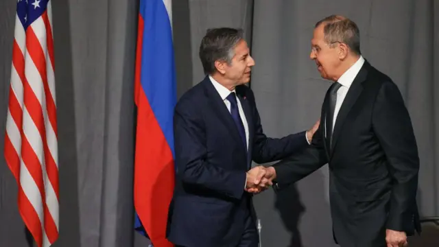 Блинкен и Лавров