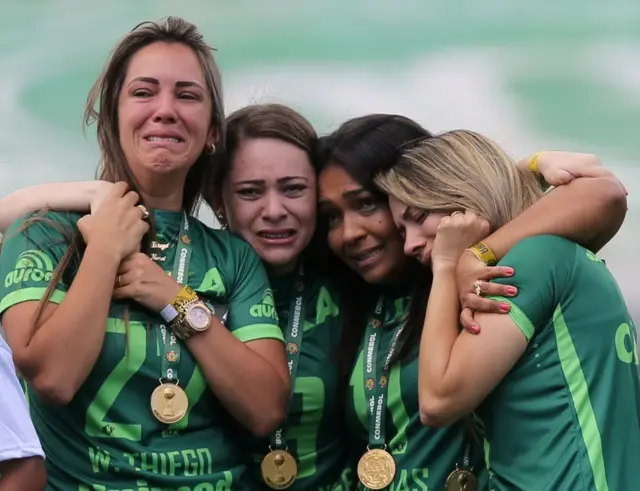 Mujeres de los jugadores fallecidos