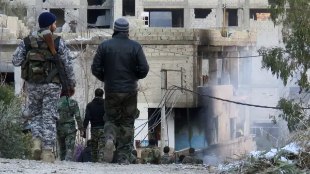 участники боевых действий в Сирии