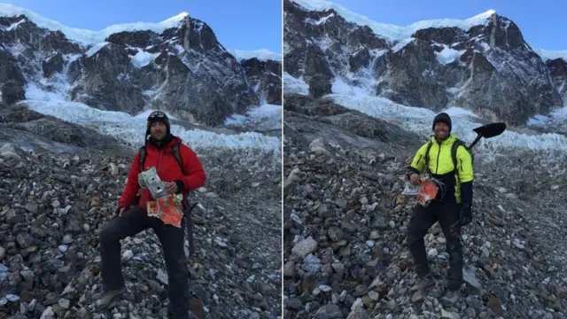 Dan Futrell e Isaac Stoner com a caixa-preta