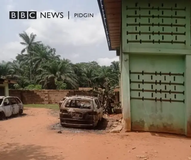 Ehime Mbano Police HQ wey gunmen attack