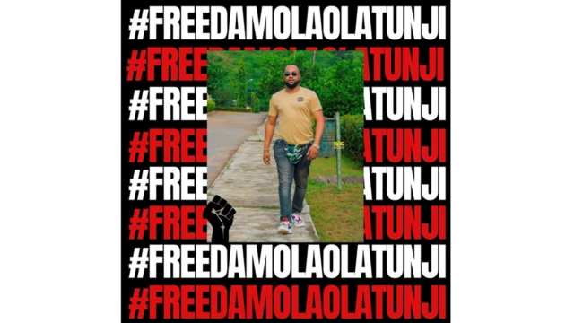 Hashtag freedamolaolatunji dey fly for internet