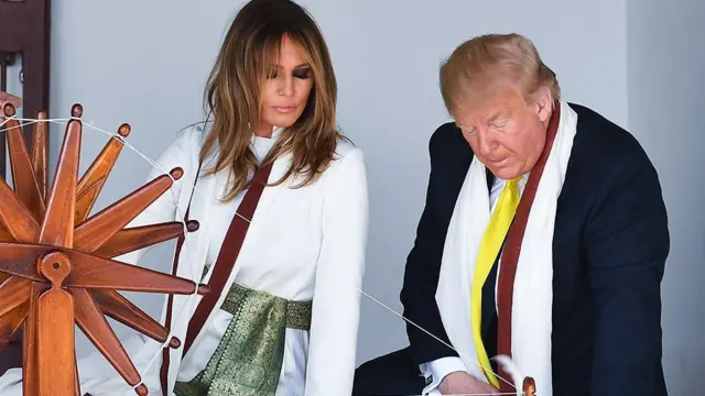 Donald Trump India Visit LIVE: டிவிட்டரில் டிரெண்டான TrumpinIndia, GoBackTrump ஹாஷ்டேக் #TrumpinIndia