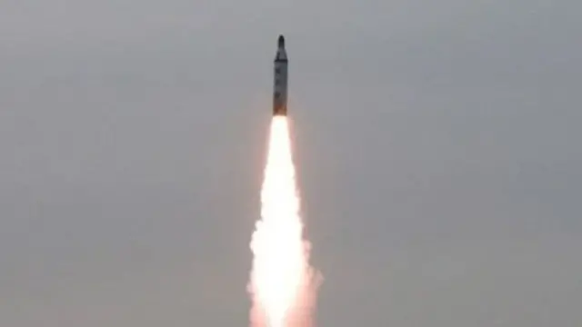 آزمایش موشکی کره شمالی