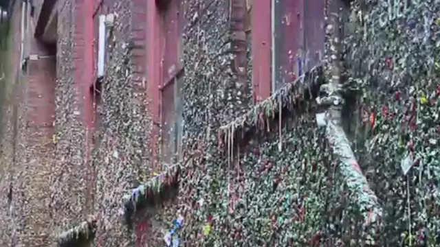 zid sa žvakama u Sijetlu