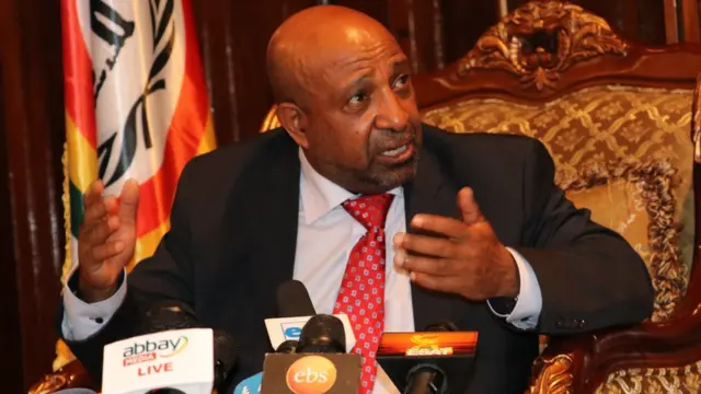 ፕሮፌሰር ብርሃኑ ነጋ በአዲስ አበባ ቦሌ ዓለም አቀፍ አየር ማረፊያ