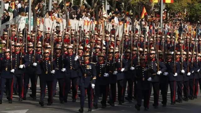 Парад в Мадриде