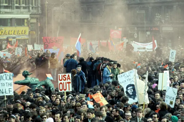 تظاهرات ضدجنگ ویتنام در لندن