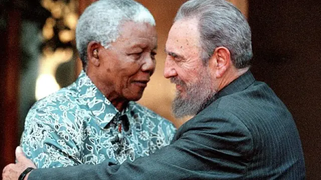Fidel Castro na Nelson Mandela