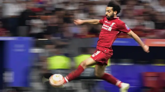 صلاح سجل هدفا في الدقيقة الثانية من المباراة