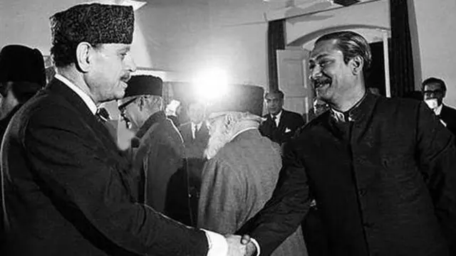 شیخ مجیب اور ایوب خان