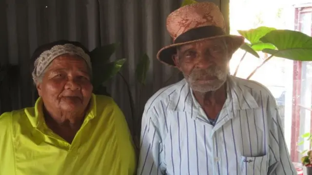 Fredie Blom ve 85 yaşındaki eşi