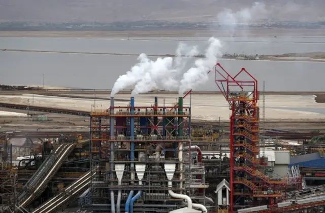 Liberación de gases de la industria