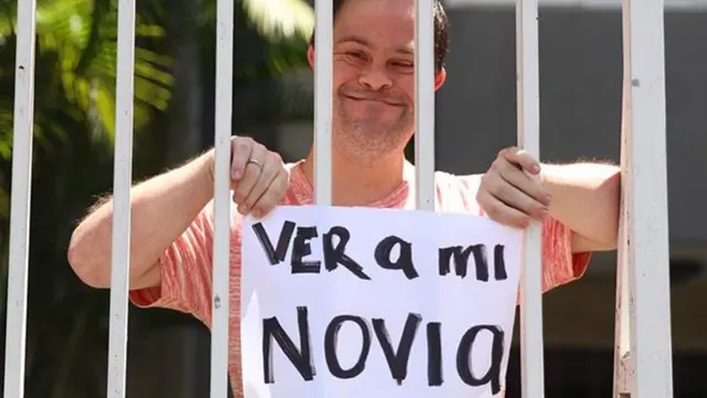 Orlandito: "Ver a mi novia"