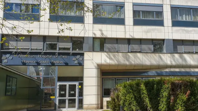 L'hôpital américain de Neuilly-sur-Seine où a été interné Pelé.