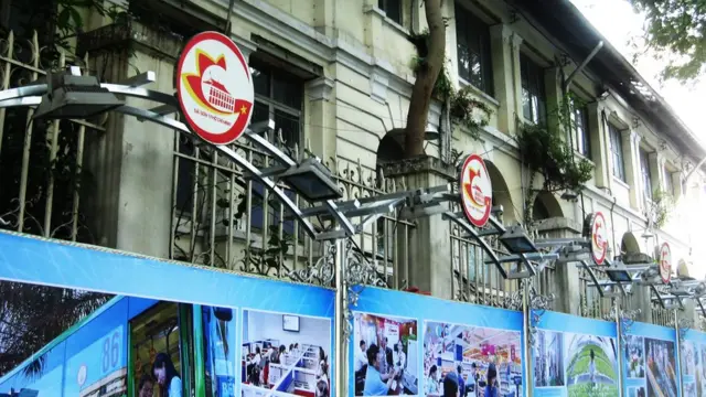 Hiện đây là trụ sở của Sở Thông tin - truyền thông và Sở Công thương.