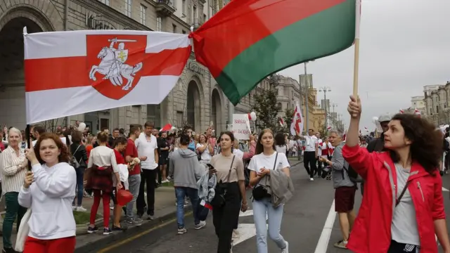 Протест в Минске