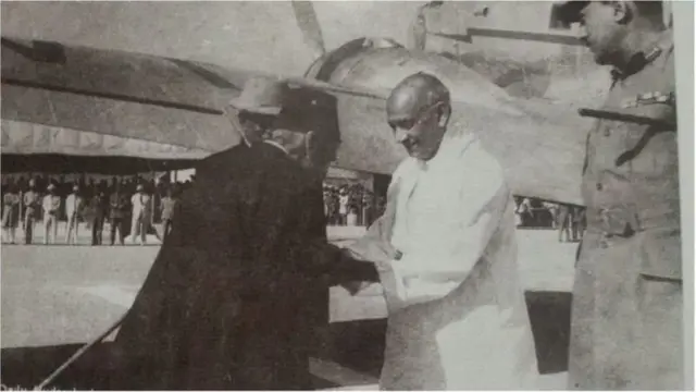 હૈદરાબાદના પતન બાદ સરદાર પટેલ અને મીર ઉસ્માન અલી ખાન