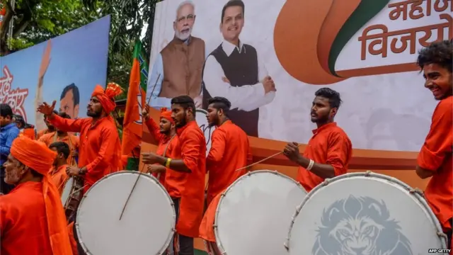 बीजेपी के समर्थक