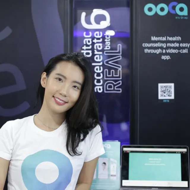 Kanpassorn promotes the Ooca brand