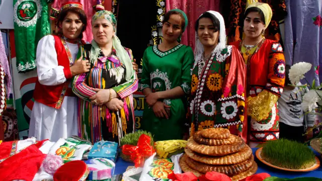 د تاجکستان کولاب سیمه کې د نوروز جشن