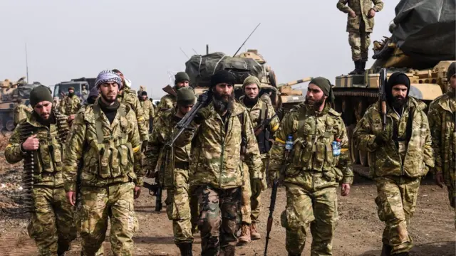 Əməliyyatda suriyalı silahlı müxalifət qrupları iştirak edir