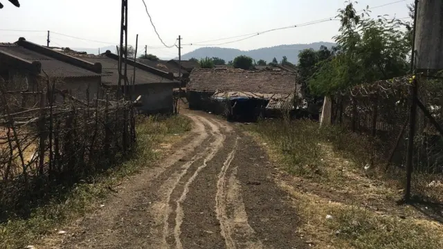 નવાગામમાં પ્રવેશતો રસ્તો