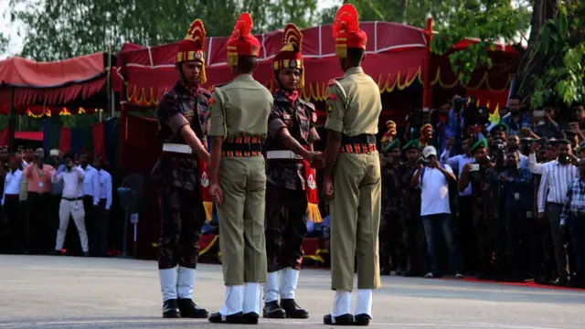 پھلباری انڈیا بنگلہ دیش بارڈر