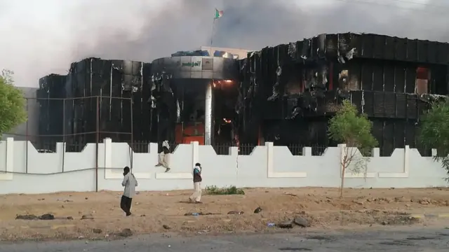 An sa wuta a wasu gine-ginen gwamnati