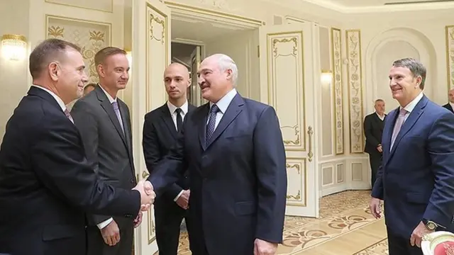 Встреча Лукашенко с американскими аналитиками