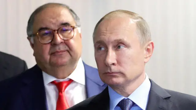 Усманов. Путин