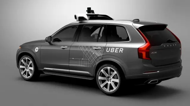 Беспилотный кроссовер Volvo XC90 компании Uber