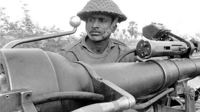 1971ના યુદ્ધ સમયે ભારતીય સૈનિક