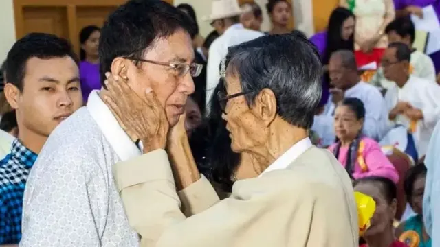 ရုပ်ရှင်သရုပ်ဆောင်ဦးညွှန့်ဝင်းနှင့်ဒါရိုက်တာဗိုလ်ကလေးတင့်အောင် ၂၀၁၆