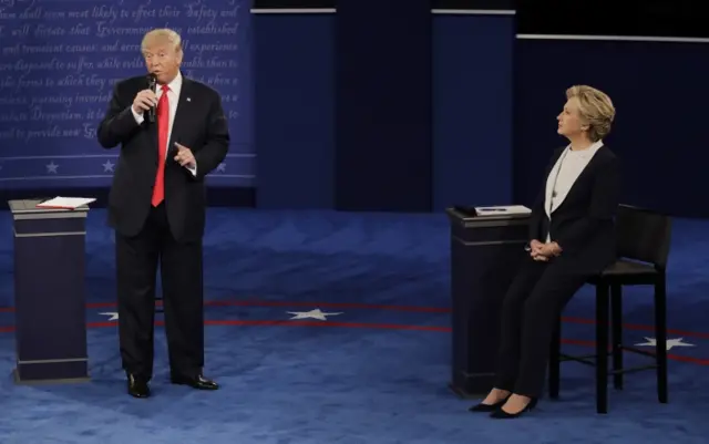 Fue una respuesta de Trump durante el segundo debate lo que llevó a las mujeres a hacer la denuncia.