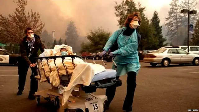 कॅलिफोर्निया आग