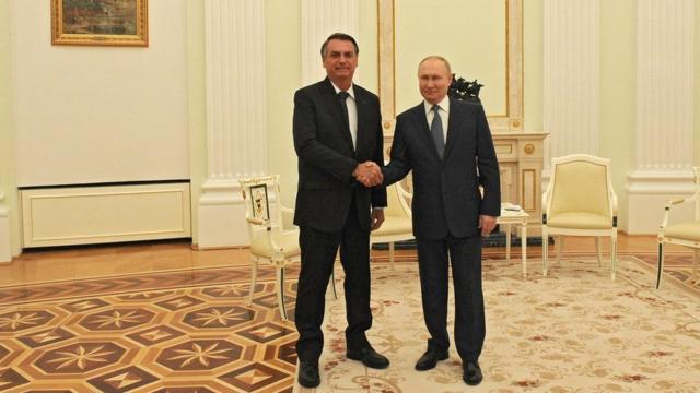 Bolsonaro e Putin