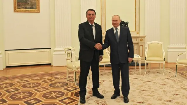 Bolsonaro e Putin