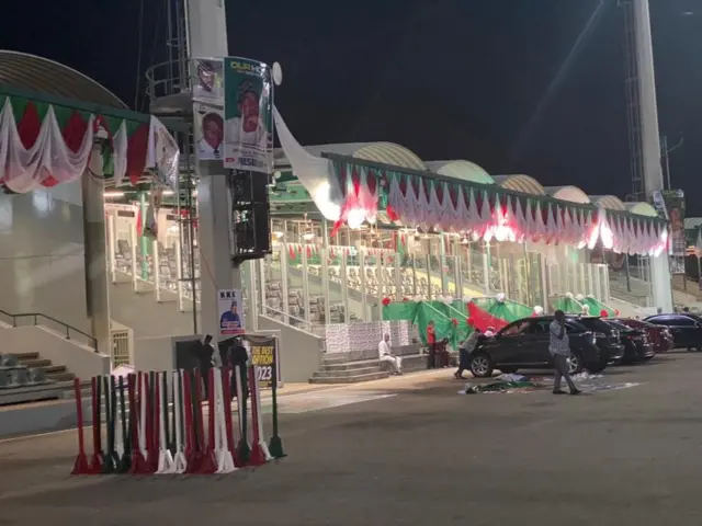 Aworan ibi ipade idibo ẹgbẹ oṣelu PDP nilu Abuja