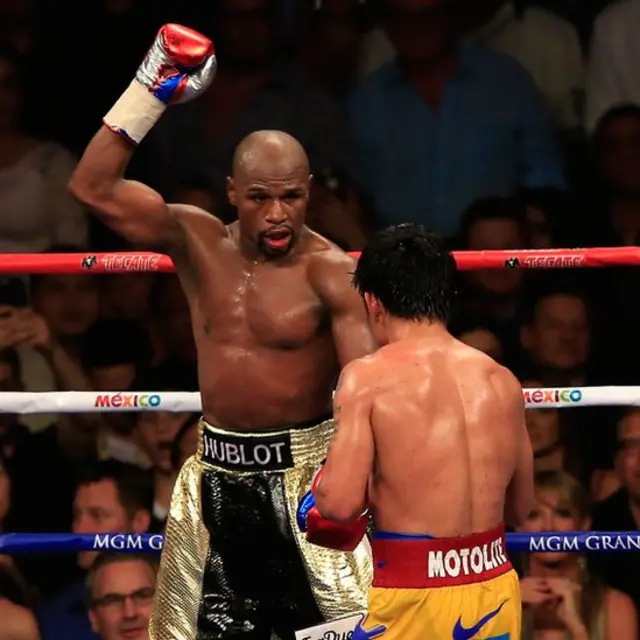 Mayweather y Pacquiao