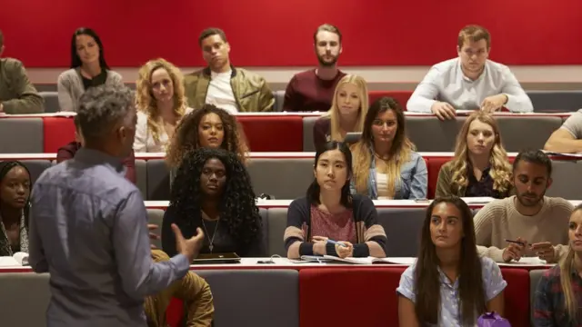 Clase en una universidad.