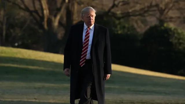 دونالد ترامپ، رئیس جمهوری آمریکا