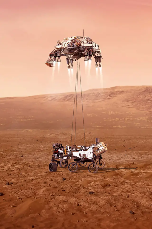 Nasa's Mars rover and the 'seven minutes of terror'