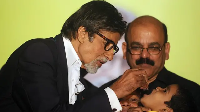 अमिताभ बच्चन और पोलियो अभियान